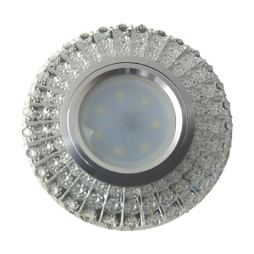 Спот Lemanso ST246 прозрачный MR16 + подсветка 3W 6000K 160-265V с драйвером