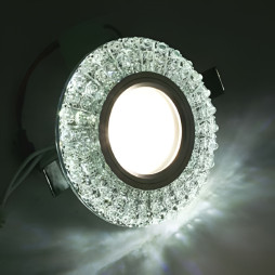 Спот Lemanso ST246 прозрачный MR16 + подсветка 3W 6000K 160-265V с драйвером