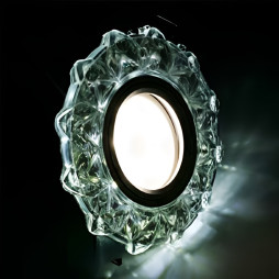 Спот Lemanso ST251 прозрачный MR16 + подсветка 3W 6000K 160-265V с драйвером