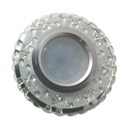 Спот Lemanso ST255 прозрачный MR16 + подсветка 3W 6000K 160-265V с драйвером