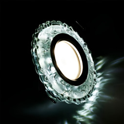 Спот Lemanso ST255 прозрачный MR16 + подсветка 3W 6000K 160-265V с драйвером