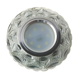 Спот Lemanso ST256 прозрачный MR16 + подсветка 3W 6000K 160-265V с драйвером