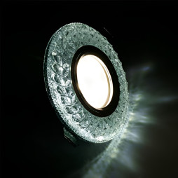 Спот Lemanso ST259 прозрачный MR16 + подсветка 3W 6000K 160-265V с драйвером