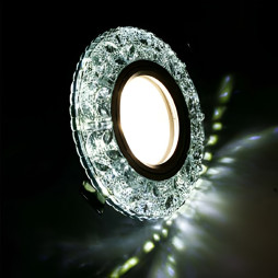 Спот Lemanso ST260 прозрачный MR16 + подсветка 3W 6000K 160-265V с драйвером