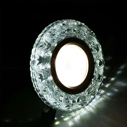 Спот Lemanso ST261 прозрачный MR16 + подсветка 3W 6000K 160-265V с драйвером