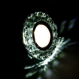 Спот Lemanso ST262 прозрачный MR16 + подсветка 3W 6000K 160-265V с драйвером