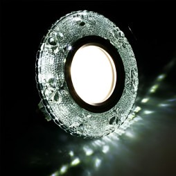 Спот Lemanso ST263 прозрачный MR16 + подсветка 3W 6000K 160-265V с драйвером