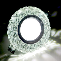 Спот Lemanso ST264 прозрачный MR16 + подсветка 3W 6000K 160-265V с драйвером