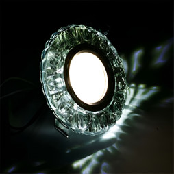 Спот Lemanso ST265 прозрачный MR16 + подсветка 3W 6000K 160-265V с драйвером