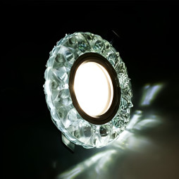 Спот Lemanso ST267 прозрачный MR16 + подсветка 3W 6000K 160-265V с драйвером