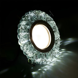 Спот Lemanso ST268 прозрачный MR16 + подсветка 3W 6000K 160-265V с драйвером