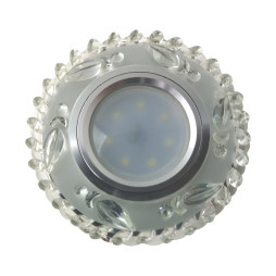 Спот Lemanso ST270 прозрачный MR16 + подсветка 3W 6000K 160-265V с драйвером