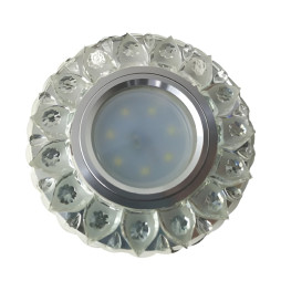 Спот Lemanso ST271 прозрачный MR16 + подсветка 3W 6000K 160-265V с драйвером