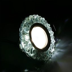 Спот Lemanso ST271 прозрачный MR16 + подсветка 3W 6000K 160-265V с драйвером