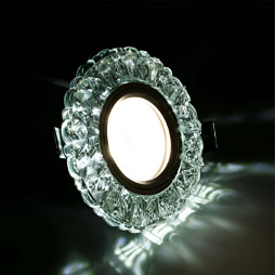 Спот Lemanso ST272 прозрачный MR16 + подсветка 3W 6000K 160-265V с драйвером