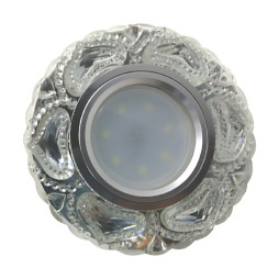 Спот Lemanso ST273 прозрачный MR16 + подсветка 3W 6000K 160-265V с драйвером