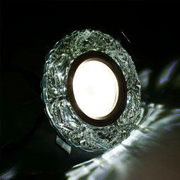 Спот Lemanso ST273 прозрачный MR16 + подсветка 3W 6000K 160-265V с драйвером