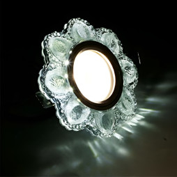 Спот Lemanso ST275 прозрачный MR16 + подсветка 3W 6000K 160-265V с драйвером