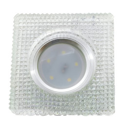 Спот Lemanso ST6306 прозрачный MR16 + подсветка 3W 6500K с драйвером