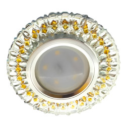 Спот Lemanso ST6310 прозрачный MR16 + подсветка 3W RGB с драйвером