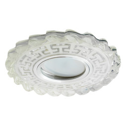 Спот Lemanso ST6323 прозрачный MR16 + подсветка 3W 6500K с драйвером