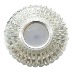 Спот Lemanso ST6324 прозрачный MR16 + подсветка 3W 6500K с драйвером