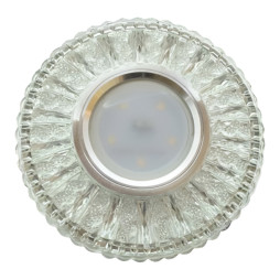 Спот Lemanso ST6326 прозрачный MR16 + подсветка 3W 6500K с драйвером