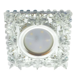 Спот Lemanso ST6329 прозрачный MR16 + подсветка 3W 6500K с драйвером