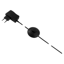 Комплект драйвер 12W+ножний вимикач чорний 12V LEDUA