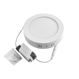 Світильник світлодіодний накладний DownLight 12w 220V круглий 2700k