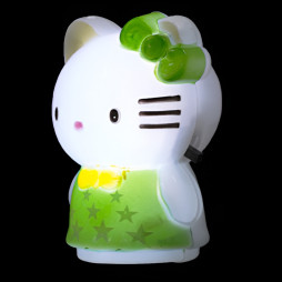 Нічник Lemanso Кішечка зелений/ NL113