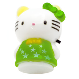 Нічник Lemanso Кішечка зелений/ NL113