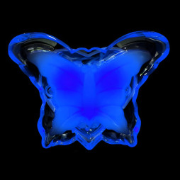 Нічник Lemanso Метелик голубий 3 LED / NL101