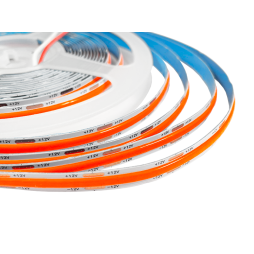 Світлодіодна стрічка COB 320led-8mm-12V IP20 12W/m 220lm/m червоний 2 роки гарантії LEDUA