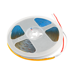 Светодиодная лента 1 м COB 320 LED 12В 12Вт/м 600Lm IP20 желтый