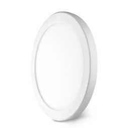 LED світильник круглий VIDEX VL-DL6R-18CW 18W 3000K-4000K-6500K White