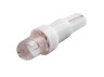 Світлодіодна авто лампа T5-1pc-круглий LED білий 12V LEDUA