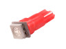 Світлодіодна авто лампа T5-5050-1smd червоний 12V LEDUA