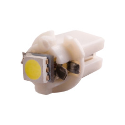 Светодиодная автолампа T5 W1.2W B8.3d 12В SMD5050-1led белый