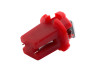Світлодіодна авто лампа T5-B8.3-1smd-5050 LED червоний 12V LEDUA