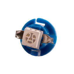 Светодиодная автолампа T5 W1.2W B8.4d 12В SMD5050-1led синий