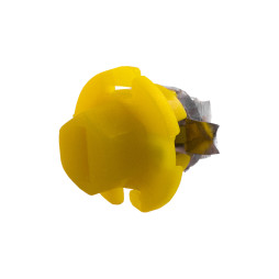 Світлодіодна авто лампа T5-B8.4-1smd-5050 LED жовтий 12V LEDUA