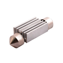 Светодиодная автолампа C5W SV8.5 с обманкой 12В 39мм SMD5050-3led белый