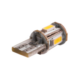 Світлодіодна авто лампа T10-5630-5smd білий 12V LEDUA