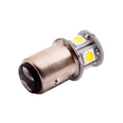 Світлодіодна авто лампа T25-5050-8SMD 1157 білий 12V LEDUA