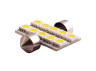 Світлодіодна авто лампа S85-36mm-10smd 5050 білий 12V LEDUA