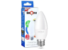 Светодиодная лампа Biom ВТ-568 C37 7Вт E27 4500K матовая