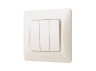 Выключатель трехклавишный кремовый VIDEX BINERA