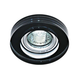 Встраиваемый светильник Feron 8080-2 под лампу черный