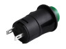 Кнопка круглая OFF-ON зеленая (DS-227K)